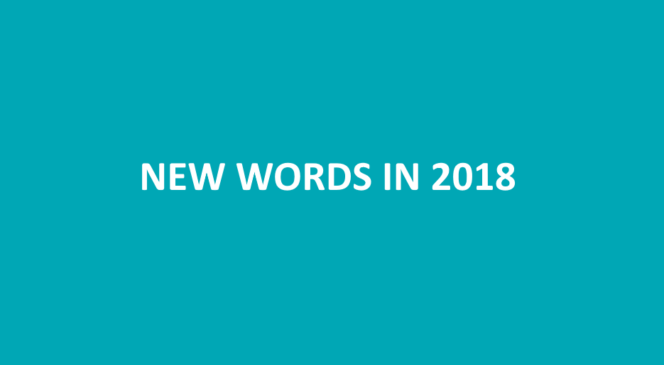 New words 2018