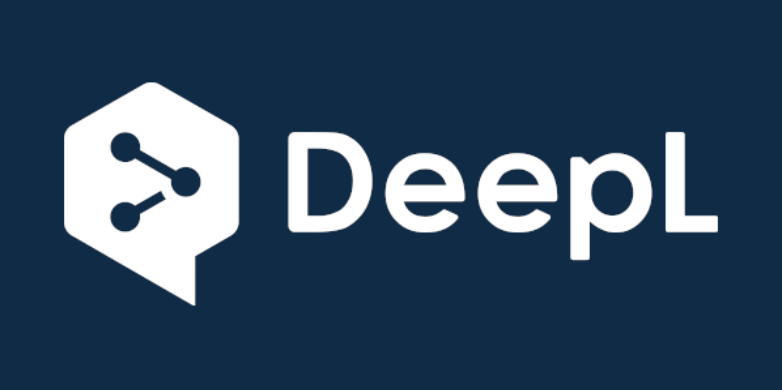 Logo of DeepL, a Machine Translation tool