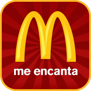 McDonald’s slogan in Spanish “me encanta”