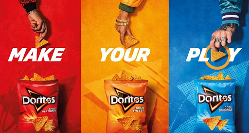 Doritos example of a funny tone of voice